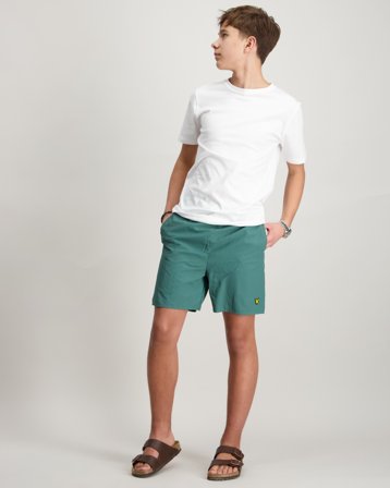 Lyle & Scott Plain Swim Short Vert Maillots de bain et peignoirs Garçon - Kids Brand Store