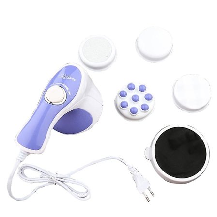 5 Hoveder Spin Body Massager Afslappende Spin Tone Slankende Vægttab Forbrænd Fedt Fuld Kropsmassage Apparat