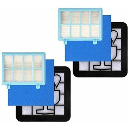 2-pack filterset till Philips PowerPro Compact dammsugare Philips FC8010/01, FC9332/09