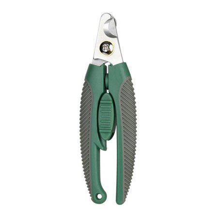 Professionel Pet Negleklipper med Sikkerhedsbeskyttelse Rustfrit Stål Saks Kat Hund til Klopleje Pletning Tilbehør Grøn
