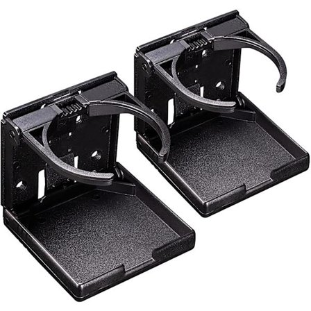 2 stk justerbar sammenleggbar drikkeholder passer til de fleste størrelser krus flaske C