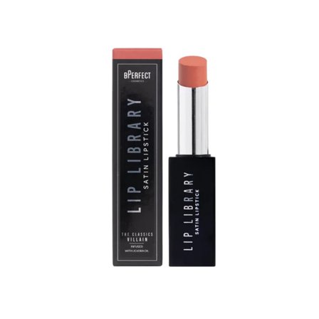 BPERFECT Lip Library Lipstick Villain - Deep Pink Nude 3g - Rossetto