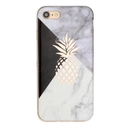Marmor Och Ananas - Skal Till Iphone 7/8/se 2020 Multifärg
