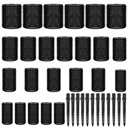 36-delt sett med store og små selvklebende flygeblad uten varme