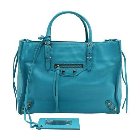 Balenciaga Vintage Handbags Blå, Dame Vintage Tasker, Størrelse: ONE Size