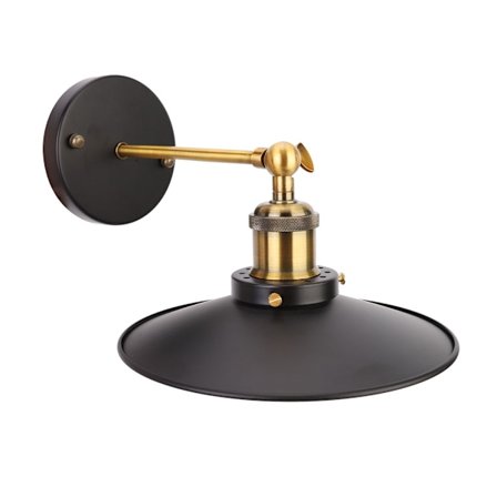 85-265V E27/E26 Retro Style Sconce Ljus Iron Vägglampa armatur för Cafe Bar Hall