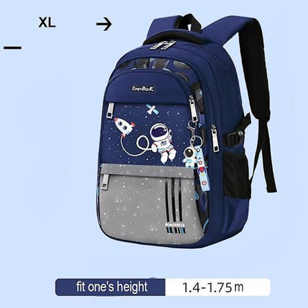 Crossten barn skolväskor pojkar skolryggsäck rymdman vattentät primärstudens ortopedi ryggsäckar barn stor mochila