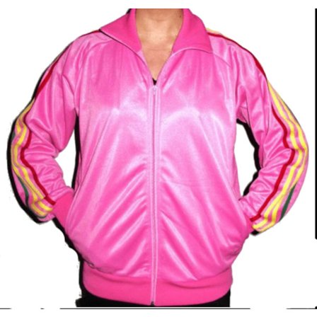 Rasta skjorte glidelås - Rosa