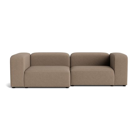 Milo chaiselong sofa, venstrevendt | 260cm - Loop Mørk Beige - 260x130x72 - Sofa, chaiselong