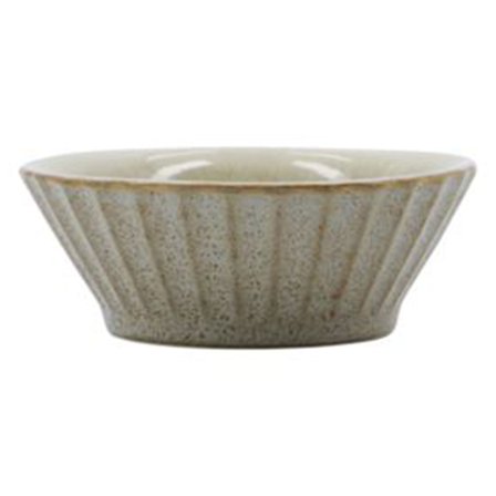 House doctor Pleat kulho Ø 8 cm, harmaa/ruskea