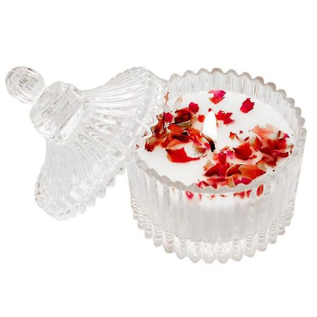 1 kpl Savuton Soija Vaha Kynttilä Työpöydälle Kotikäyttöön Aromaterapia Terälehti Kynttilä