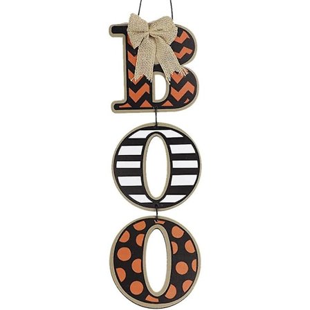 Halloween Dekoration Boo Væg Skilt, Halloween Dør Skilt, Væg Hængende