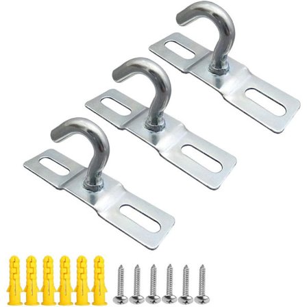 3-delt takkrok 68mm taklampe baseplate taklysekrok