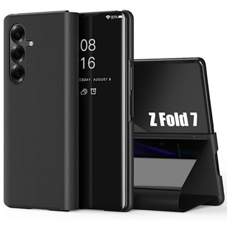 Skyddsskal - BOOLING - för Samsung Galaxy Z Fold 7 - Smart Case - Svart - Stötsäker - Repfria