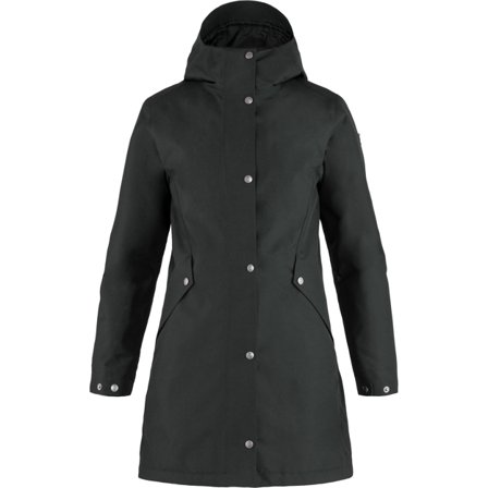 Fjällräven Visby 3 in 1 Jacket XXS - female - Black - Shell Jackets