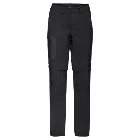 Jack Wolfskin Women's Overland Zip Away (2021) Women hiking trousers Black 42