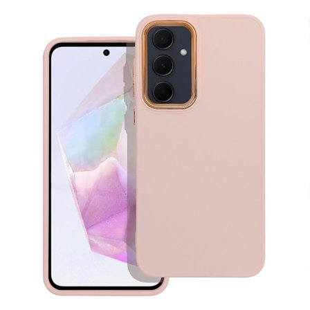 Galaxy A55 Mobilskal Frame - Rosa