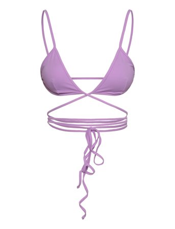 Weekday Bikini Top - Purple - XL