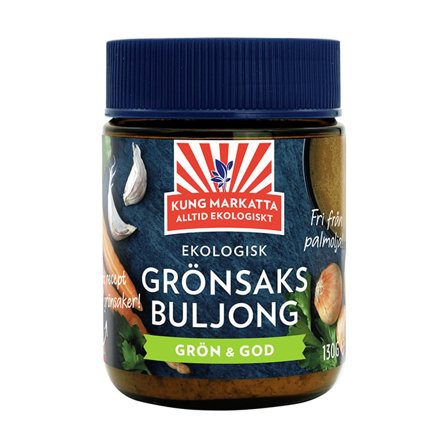 Kung Markatta Grønnsaksbuljong Økologisk 130 g