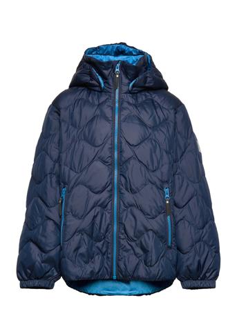 Kids' Light Down Jacket Fossila Outerwear Jackets & Coats Quilted Jackets Blå Reima