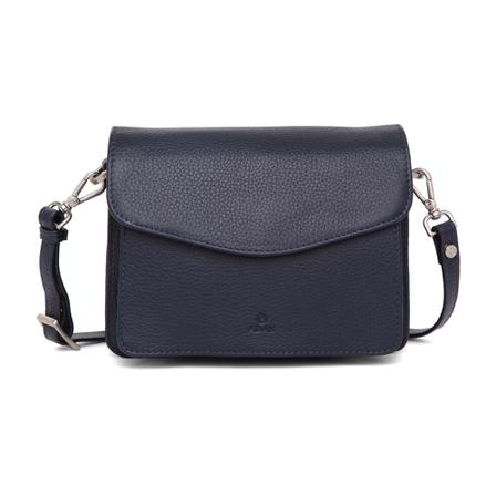 Adax Cormorano thea small leather Taske with flap Blå, Dame Skuldertasker, Størrelse: ONE Size