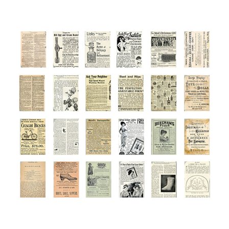 25 ark vintage scrapbooking tilbehør sæt udsøgt innovativ DIY scrapbooking materiale papir klistermærke til scrapbog album journal dagbog