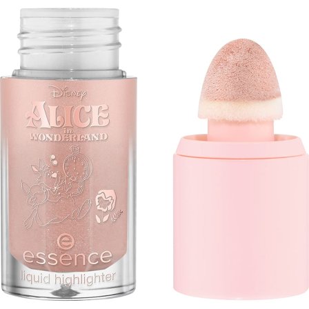 Essence Disney Alice in Wonderland liquid highlighter 02 Glowin' Down The Rabbit Hole, Makeup, Ansigt, Highlighter
