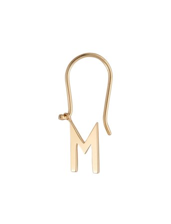 Design Letters | Initial Ear Hanger (A-Z) | ONE SIZE 2