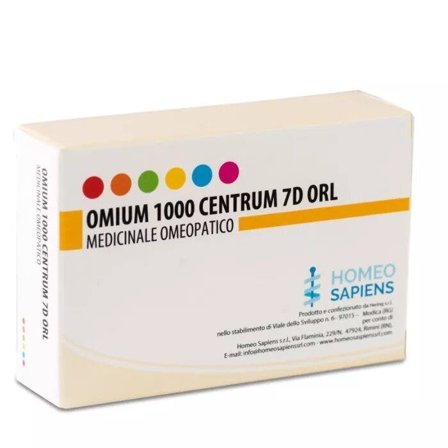 Omium 1000 Centrum 7D Orl medicinale omeopatico 30 capsule