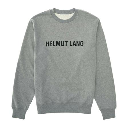 Helmut Lang L09Hm522 Sweatshirt , Grijs , Heren , Maat: M
