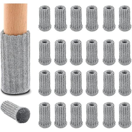 Stolbenbeskyttere, 24 stk. Møbelsokker Høj Elastisk Anti-Skrid