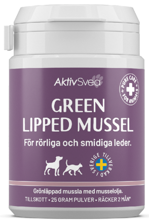 AktivSvea Green Lipped Mussel 25 g