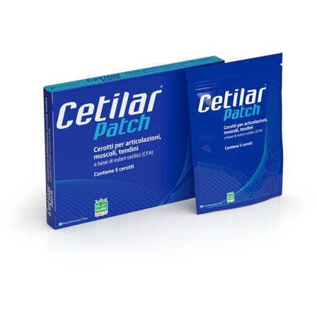 Cetilar Cerotto Monouso Sollievo Articolazioni/Muscoli