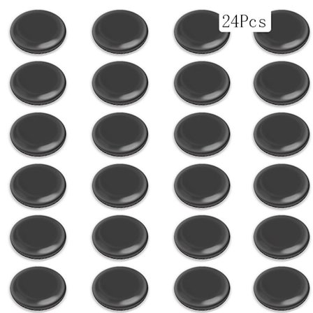 24stk Apparatskyver Kjøkkenapparatslider Benkeplate