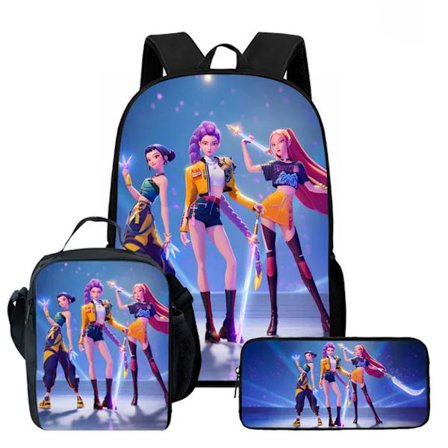 K-pop Demon Hunter Ryggsäck Trio-1