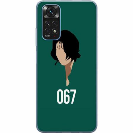 Xiaomi Redmi Note 11 Genomskinligt Skal Squid Game
