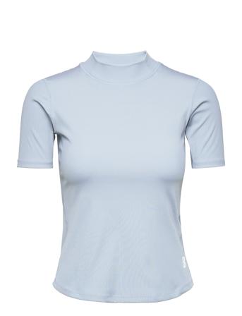 Ace Rib T-Shirt T-shirt Top Blå Björn Borg