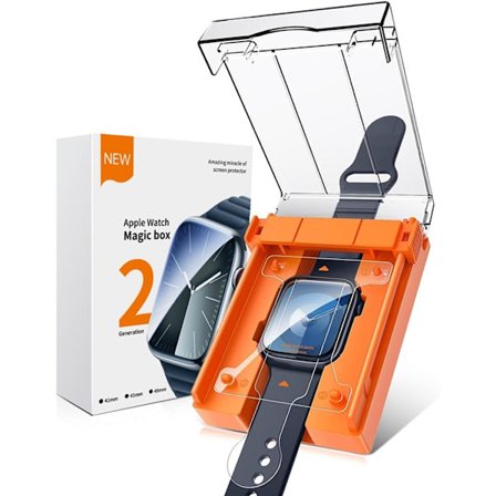 [2-Pack] Apple Watch Ultra /Ultra 2 (49mm) Plastfilm Skärmskydd - Clear