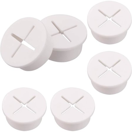 Fleksibel silikonkabelgjennomføring, hvite gummigjennomføringer, deksel for databord til D