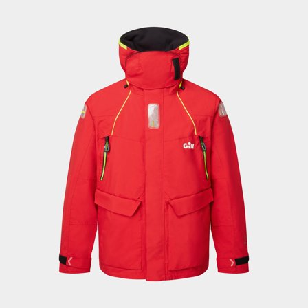 Veste de quart Gill OS2 (OS26) Offshore Red, homme, Medium