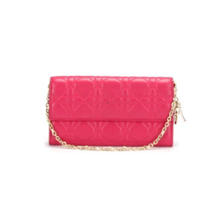 Dior Vintage Pre-ownedLeatherwallets Pink, unisex Vintage Accessories, Størrelse: ONE Size