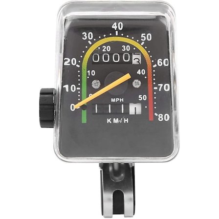 Cykel Speedometer, Cykel Speedometer Cykelcomputer Mountainbike kodebord Vandtæt mekanisk kilometertæller til cykler 26 tommer 27,5 tommer 28