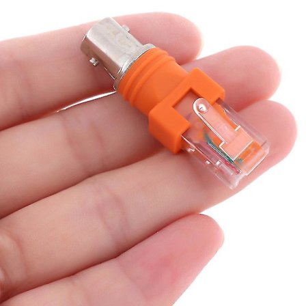 1 stk. Bnc Hun Til Rj45 Han Koaksial Koaks Tønde Kobling Adapter Shytmv