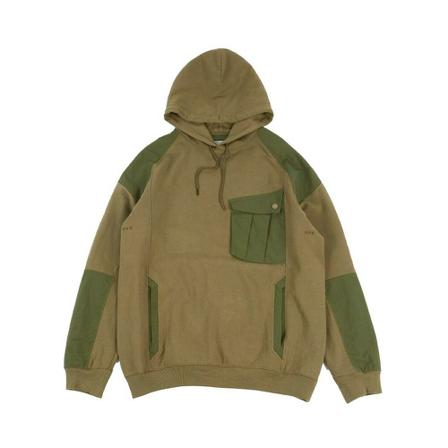 Maharishi Maha Tech Hoodie 3538 Grøn, Herre