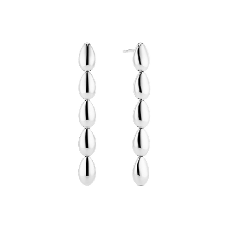 Sif Jakobs Jewellery Goccia Cinque Pianura Earrings Örhängen Dam Silver ONESIZE