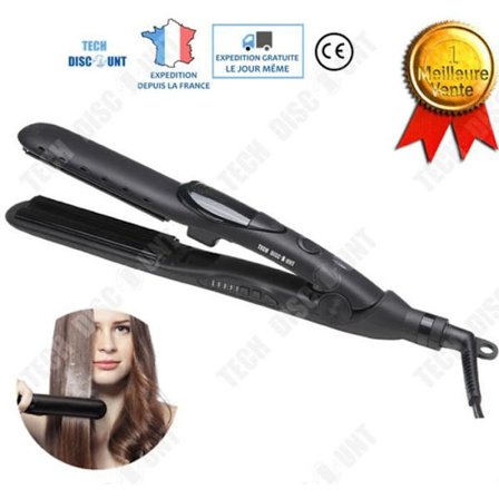 Ångplatta - Gränsöverskridande - Keramik - Justerbar temperatur - 500g - Snabb uppvärmning