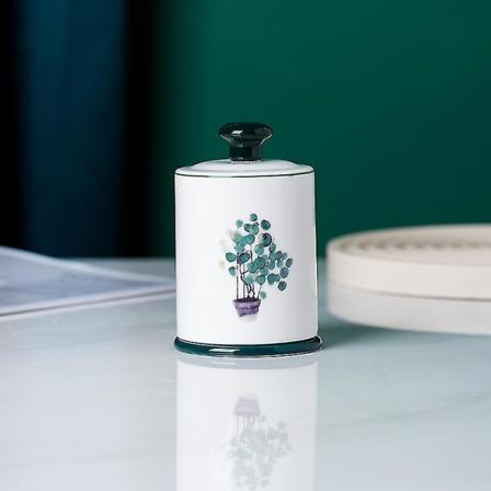 Keraaminen hammastikkulaatikko hammastikun pidike vanupuikkorasia vanupuikon säilytyslaatikot hammastikkupurkki hammastikun annostelija järjestäjä 1