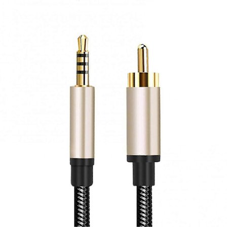 3,5 mm Digital Koaksial Lydkabel Hd Rca Lotus Hoved Konverteringskabel Til Stereo Receiver Højttaler Projektor