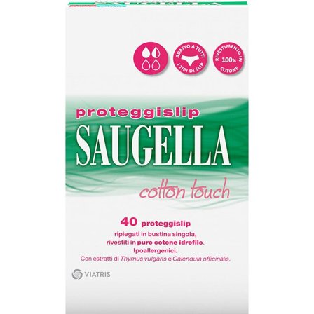 Saugella Proteggislip Cotton Touch 40 Pezzi
