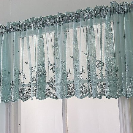 1 stk. blondegardiner til stue, køkken, cafédør